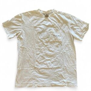 90s Woolrich Classic White Short Sleeve Pocket Tee
